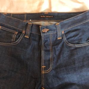 Steady Eddie blue back pocket stitch. 32x32